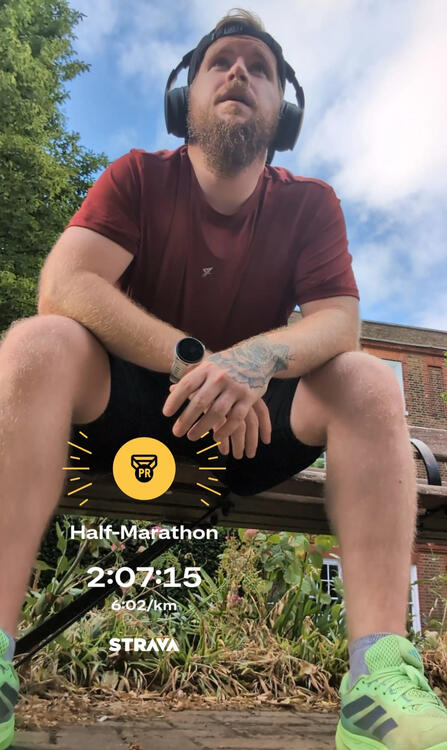 Shaun Byrne Half Marathon Personal Best